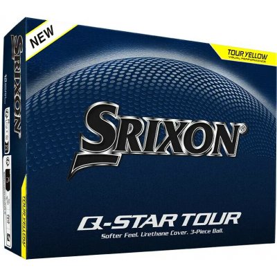 Srixon Q-Star Tour 6 žluté 12 ks – Sleviste.cz