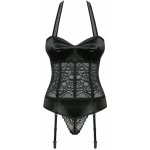 Obsessive Ailay corset černá – Zboží Dáma