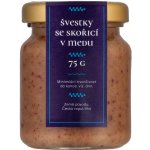 Včelařství Domovina Med se švestkami a skořicí 75 g – Zboží Dáma