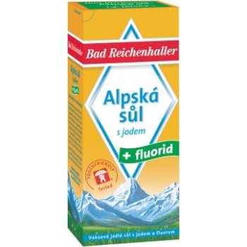 Bad Reichenhaller alpská sůl s jodem a fluoridem 500 g