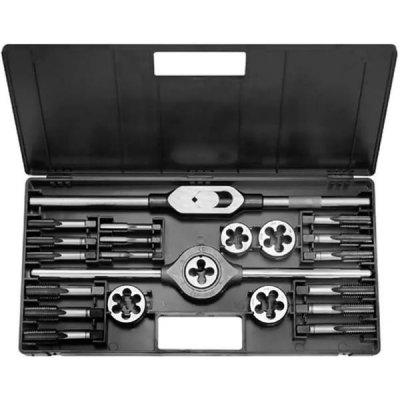 Bučovice Tools 340125 - Sada závitníků metrických LEVÝCH MINI-2L, rozsah M3 - M12, Rychlořezná ocel (HSS)