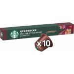 Starbucks ITALIAN STYLE ROAST by NESPRESSO Dark roast Kávové kapsle 10 kapslí – Zboží Mobilmania