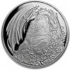 Silver Shield Mince Stříbro vzácné elementy Ohnivý Drak 1 oz