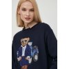 Dámský svetr a pulovr Polo Ralph Lauren Bavlněný svetr 211932526 tmavomodrá