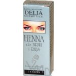 Delia Henna prášková barva na obočí a řasy Black 1,5 g – Zboží Dáma