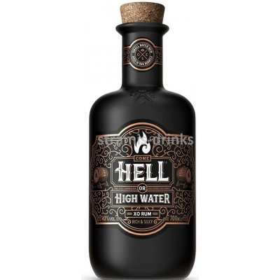 Ron de Jeremy Hell or High Water Reserve Rum 40% 0,7 l (holá láhev) – Zboží Mobilmania