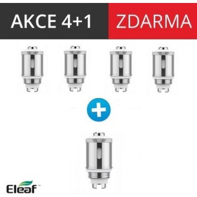 Eleaf Žhavící tělísko nerez GS Air GS-Tank 1,2ohm 5ks – Zbozi.Blesk.cz