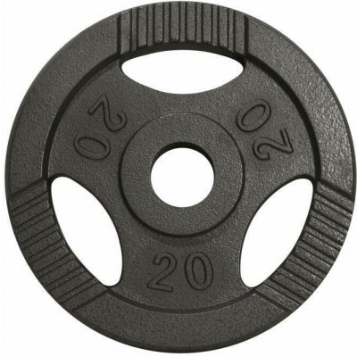 Gorilla Sports cement/plast zátěžové kotouče 2 x 5 kg 255 mm – Hledejceny.cz