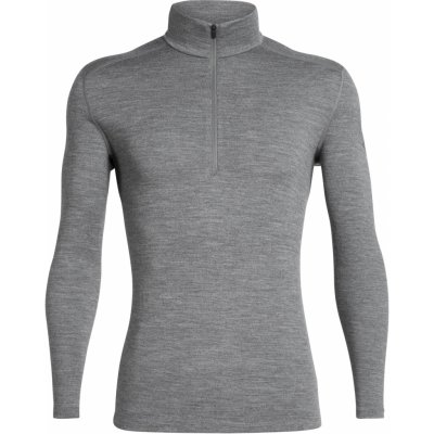 Icebreaker M 260 Tech LS Half Zip -gritstone heather – Zboží Dáma