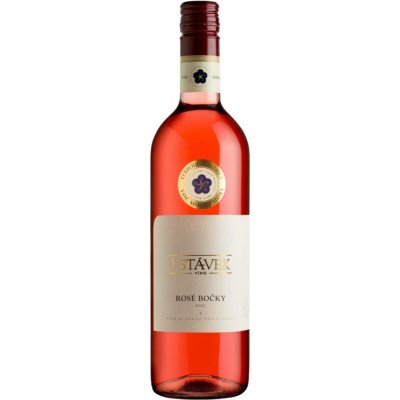 J. Stávek Rosé Bočky VOC Suché růžové 2023 12,5% 0,75 l (holá láhev) – Hledejceny.cz
