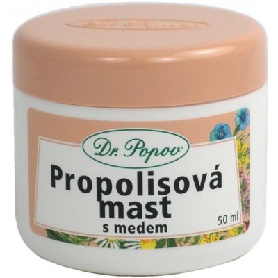 Dr. Popov Propolisová mast s medem 50 ml – Zbozi.Blesk.cz