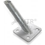 MTR patka kotevní pro plotové sloupky , 34x175mm (110x110x4mm) – Zboží Mobilmania