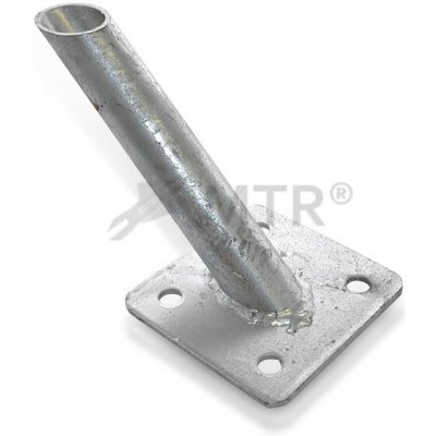 MTR patka kotevní pro plotové sloupky , 34x175mm (110x110x4mm) – Zboží Mobilmania