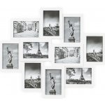 Fotorámeček Sultan na 10 fotografií 10 x 15 cm, bílá, 49 x 59 cm – Zboží Mobilmania