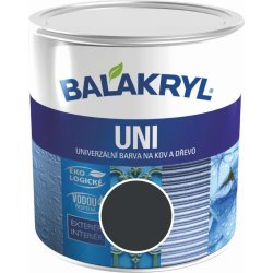 Balakryl Uni mat 0,7 kg černý