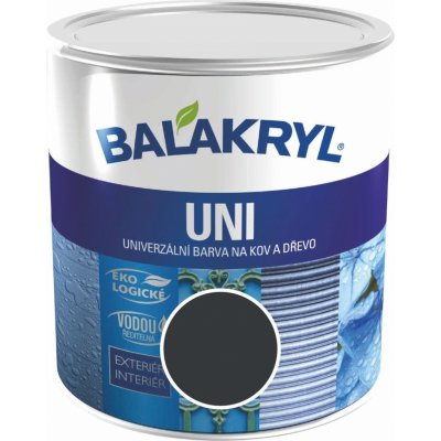 Balakryl Uni mat 0,7 kg černý – Sleviste.cz