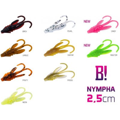 Delphin Bomb Nympha Frogs 2,5 cm 10 ks – Hledejceny.cz