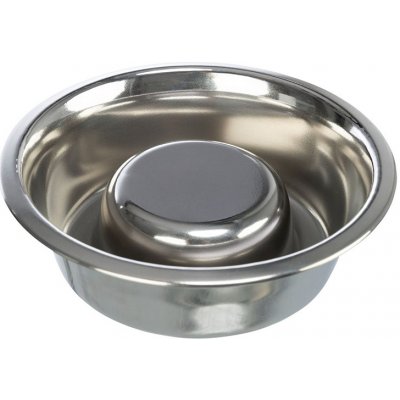 Nerezová miska TRIXIE k pomalému krmení 1,1 l 21 cm – Sleviste.cz