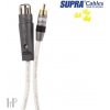 Kabel Supra Sublink 1XLR/F-1RCA White - XLR / RCA-cinch propojovací kabel pro subwoofer - 2 m