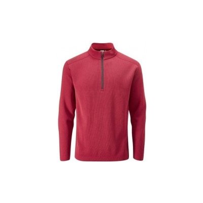 Ping Ramsey Half Zip Fleece červená – Zboží Mobilmania