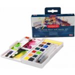 Derwent 2302636 Inktense akvarelové barvy v pánvičkách cestovní set 12 ks – Zbozi.Blesk.cz