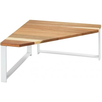 Wenko 53026100 - Polička LOUISA 30x30 cm bílá/hnědá WE0497 – Sleviste.cz