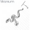 Piercing Šperky4U Push In piercing do brady ucha titan TIT1159-1208