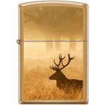 Zippo Jelen Brushed Brass 26934 – Zbozi.Blesk.cz