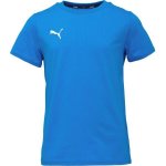 Puma TEAMGOAL CASUALS TEE JR Chlapecké sportovní triko modrá – Hledejceny.cz