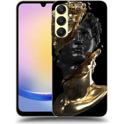 Picasee silikonové Samsung Galaxy A25 A256B 5G Gold Black černé