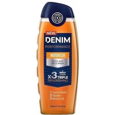 Denim Nourish x3 Triple Replenishing sprchový gel 400 ml