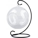 Kovový stojan na aerárium / baňky výška 22 cm - černá – Zboží Dáma