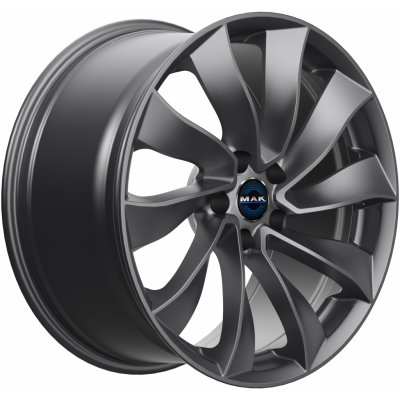 MAK SOLAR 8,5x18 5x114,3 ET40 gloss gunmetal – Hledejceny.cz