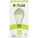 Žárovka Retlux žárovka LED E27 20W A67 bílá teplá