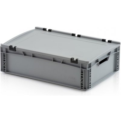 TBA Plastová Euro přepravka 600 x 400 x 170 cmmm s víkem – Hledejceny.cz