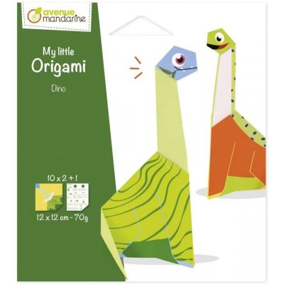 Avenue Mandarine Papíry na origami Brontosaurus 12 x 12 cm 20 ks – Hledejceny.cz