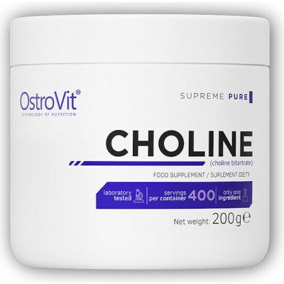 Doplněk stravy OstroVit Supreme Pure Choline 200 g – Hledejceny.cz