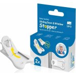 Sipo DOOR LOCK 2KS Dětský bezpečnostní zámek na posuvné dveře, bílá – Zboží Dáma