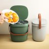 Koš Qualy Design Nádoba na kompostovatelný odpad Foody 10379 3,5 L zelená