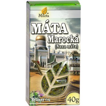 Milota Marocká Máta Nana Mentha spicata cv. Moroccan herba cons. Sypaný bylinný čaj 30 g