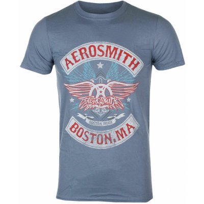 Rock off tričko metal Aerosmith Boston Pride černá – Zboží Mobilmania