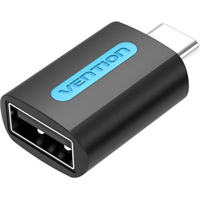 Vention USB-C (M) to USB 2.0 (F) OTG Adapter Black PVC Type CDTB0 – Zboží Živě