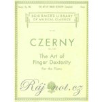 CZERNY. Op.740 THE ART OF FINGER DEXTERITY Umění pohotovosti prstů klavír – Zbozi.Blesk.cz