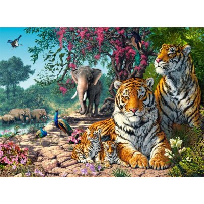 Castorland Tygří rezervace 3000 dílků