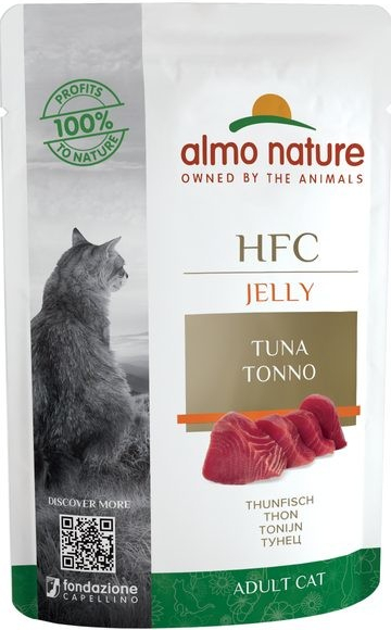 Almo Nature HFC Jelly Tuňák v želé 24 x 55 g