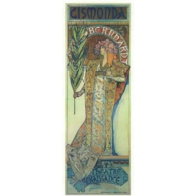 Pohlednice A. Mucha - Gismonda – Zboží Mobilmania
