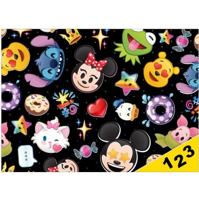 MFP paper Desky na číslice Emoji Disney – Zboží Dáma