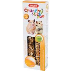 Zolux Crunchy Stick jablko a vejce Křeček 2 ks 115 g