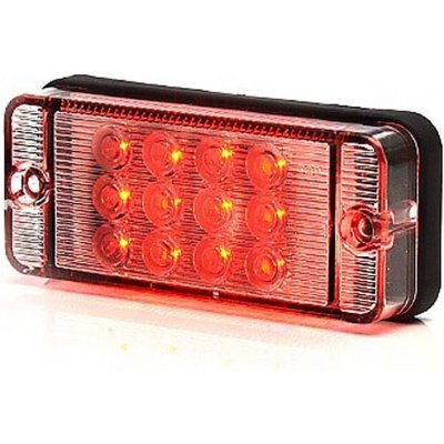 Svítilna mlhovky zadní 12 LED 12-24V WAS W83D/700 – Zboží Mobilmania