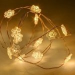 DecoLED DecoLED LED světelný řetěz na baterie s vločkami 20 diod 2,3 m – Hledejceny.cz